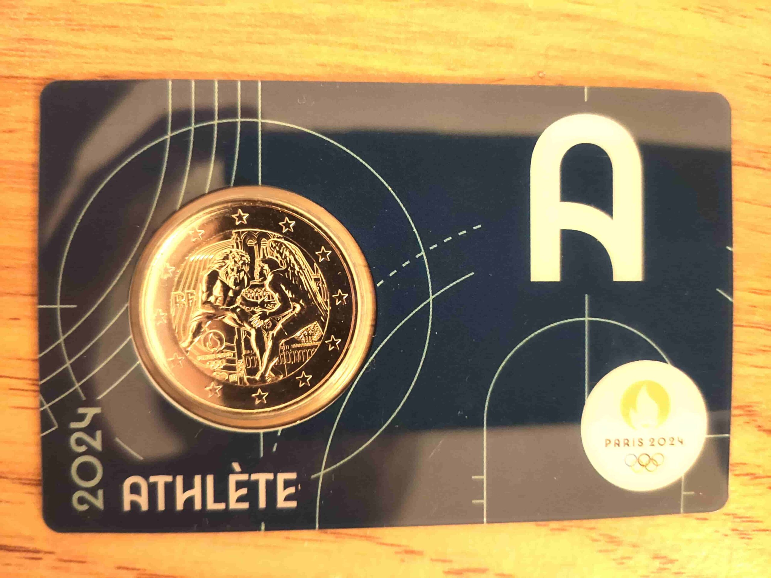 Mini-set BU Jeux Olympiques Paris 2024, Série Complète 1 Cent à 2 Euros, Numéroté 484/500, Neuf
