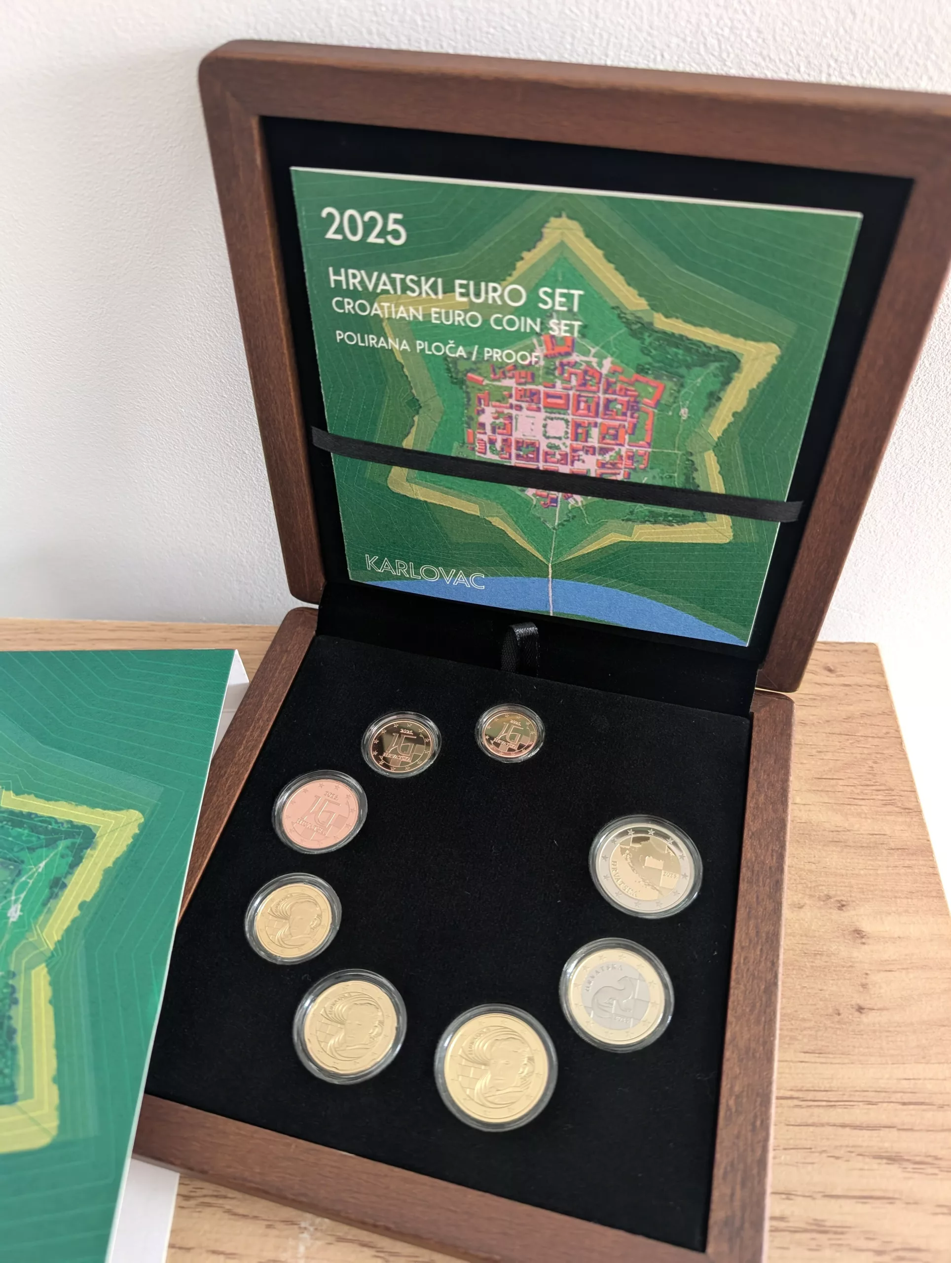 Coffret BE Croatie 2025
