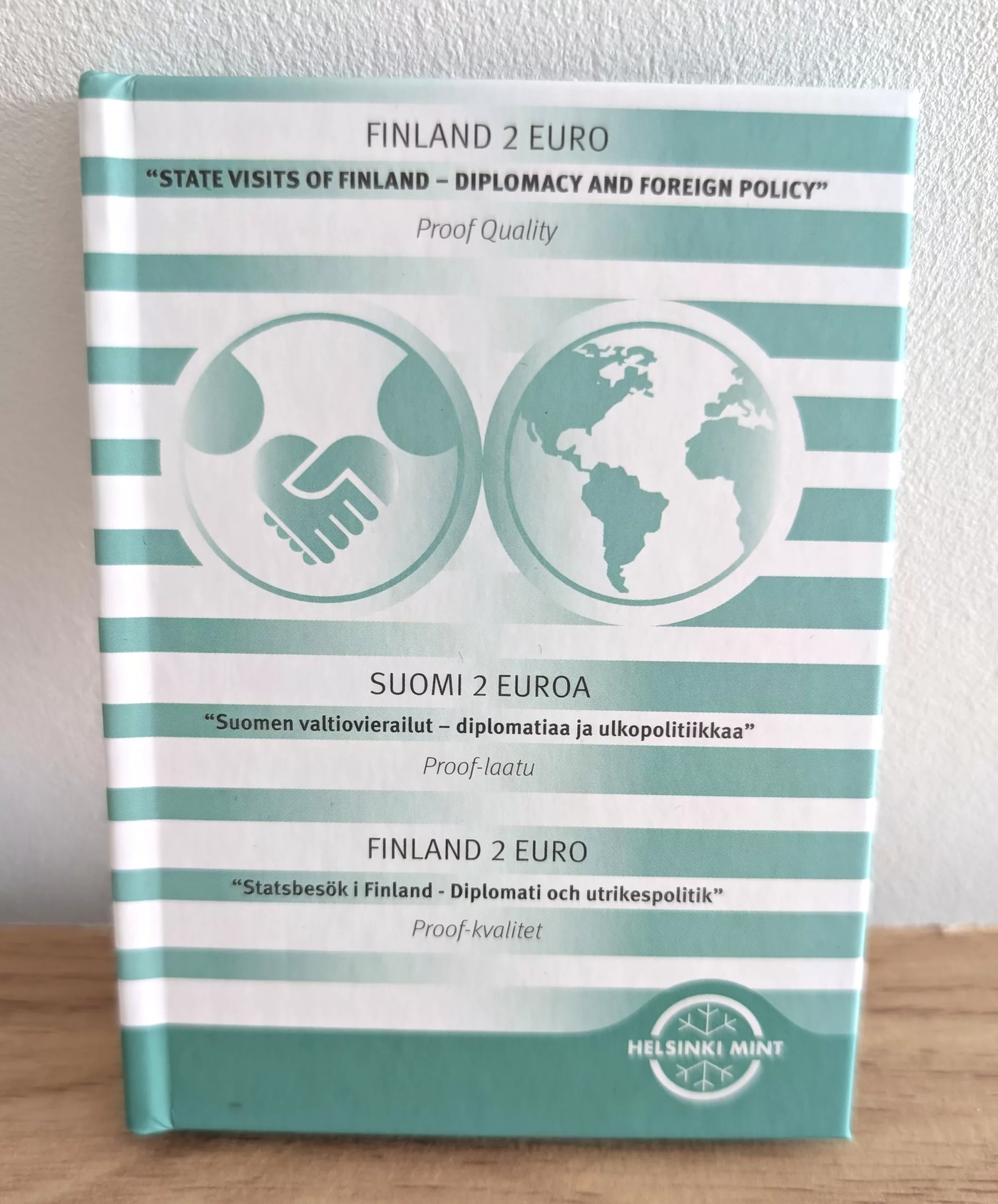 Coffret BE Finlande 2025 – Diplomatie et Politique Étrangère