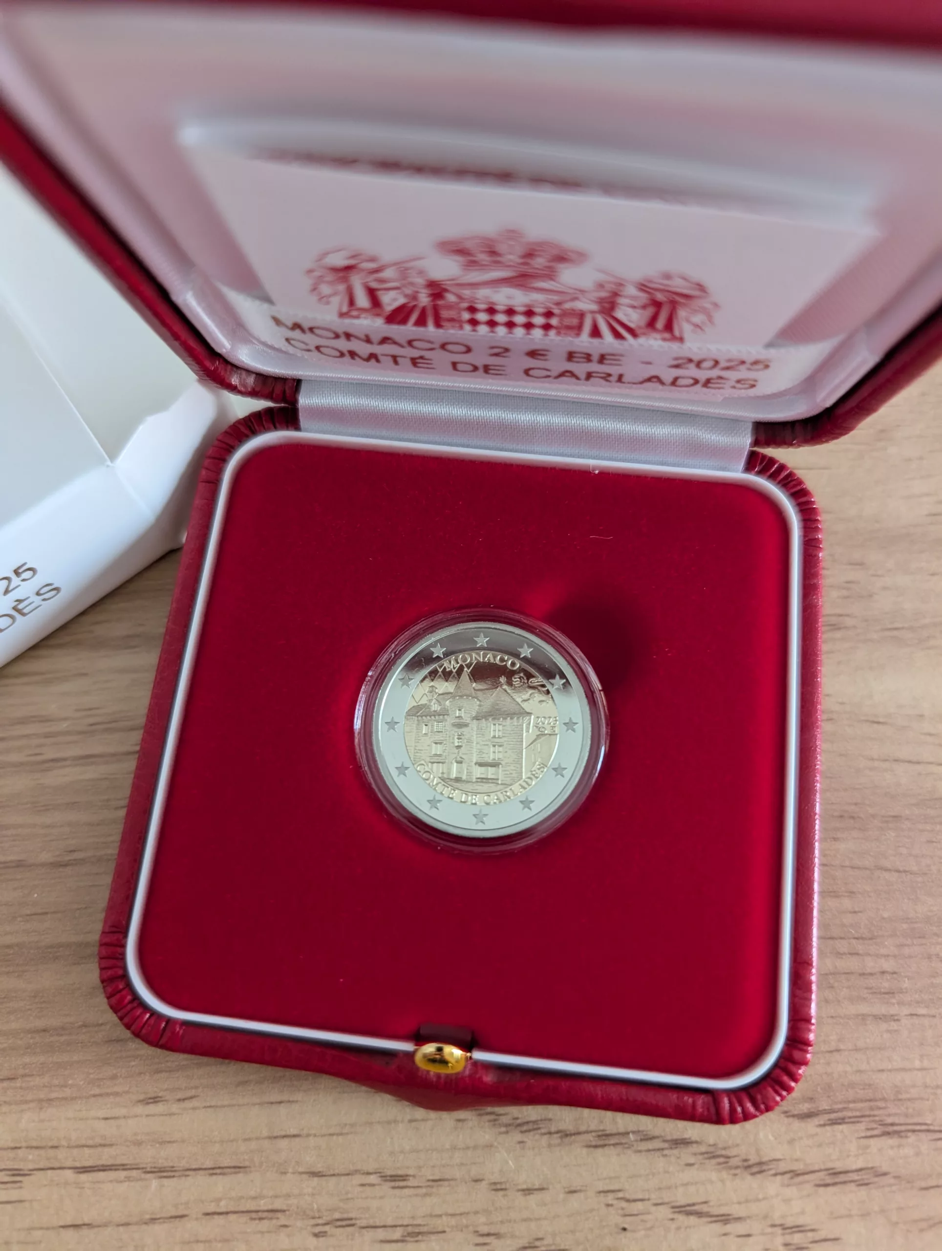 2€ BE Monaco 2025 – Comte Carledes