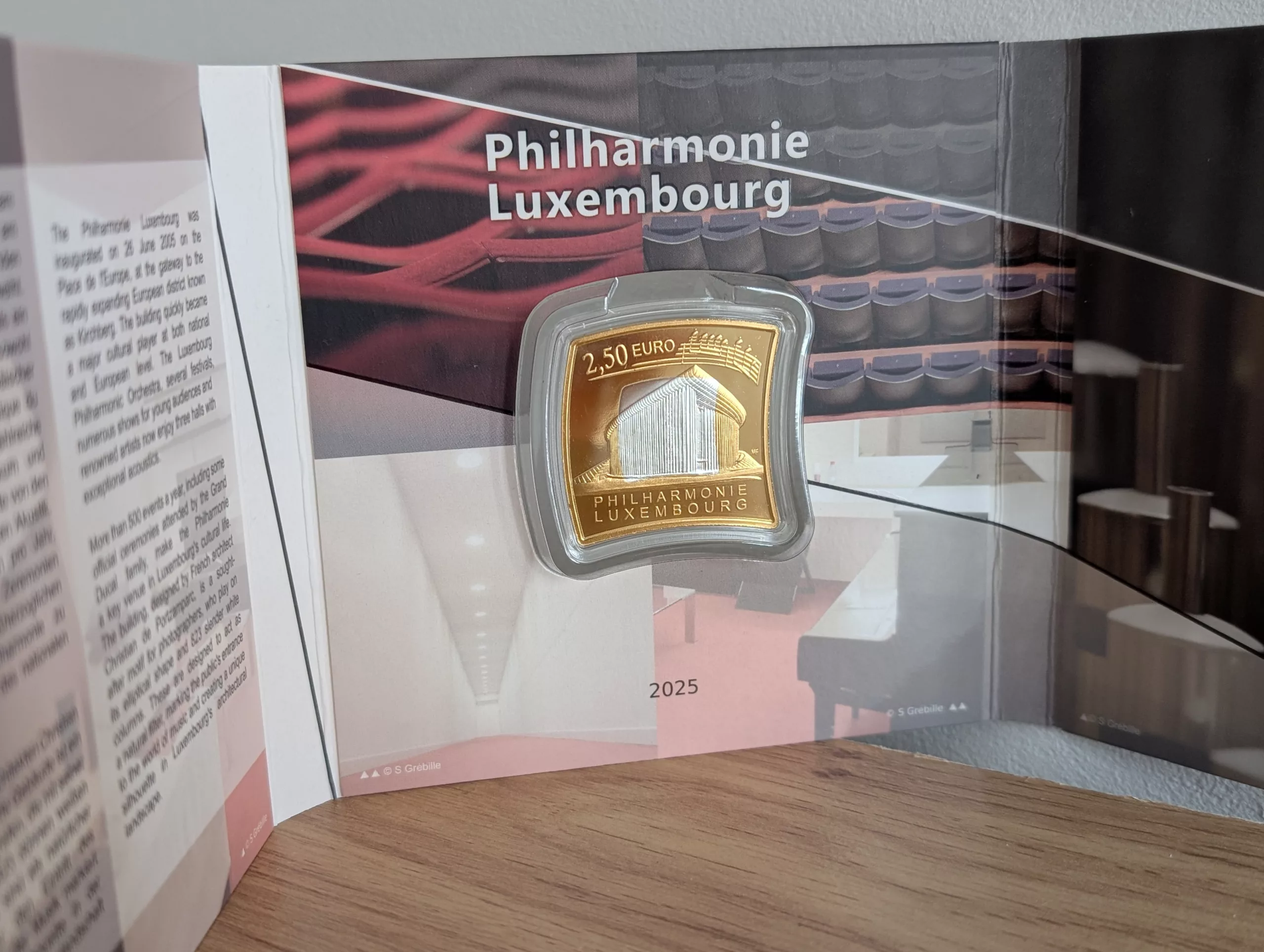 Coffret 2,5€ Philharmonie Luxembourg 2025