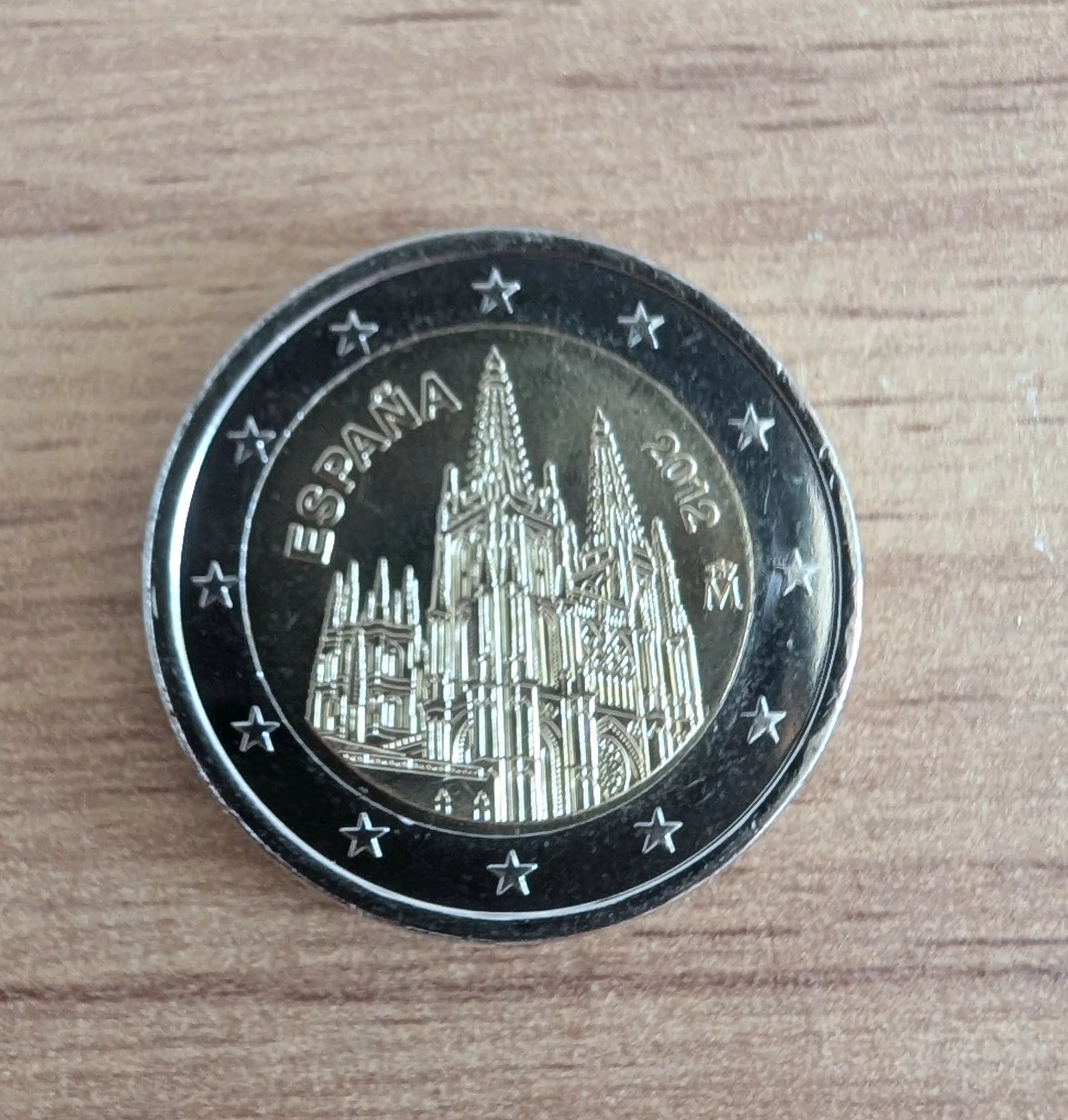 2€ Espagne 2012 UNC – Cathédrale de Burgos