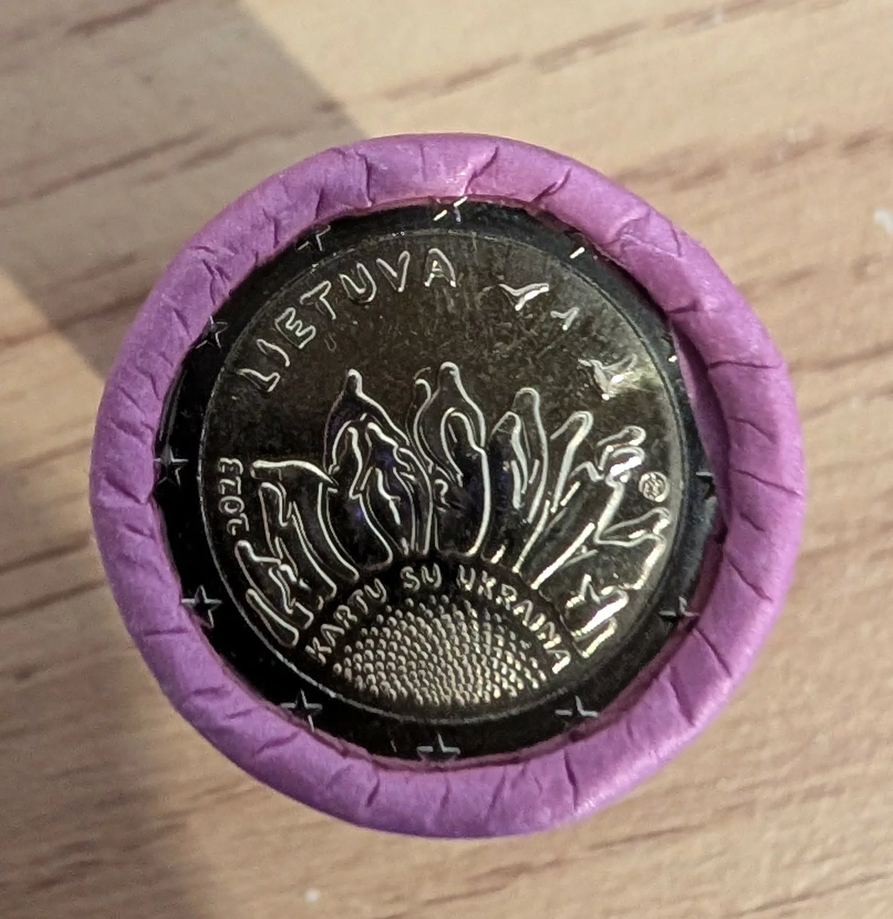 2€ UNC Lituanie 2023 – Ensemble avec l’Ukraine