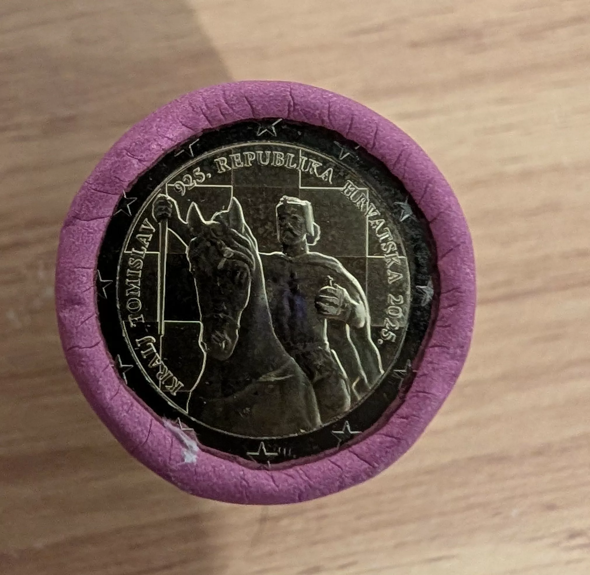 2€ UNC Croatie 2025 Royaume Tomislav