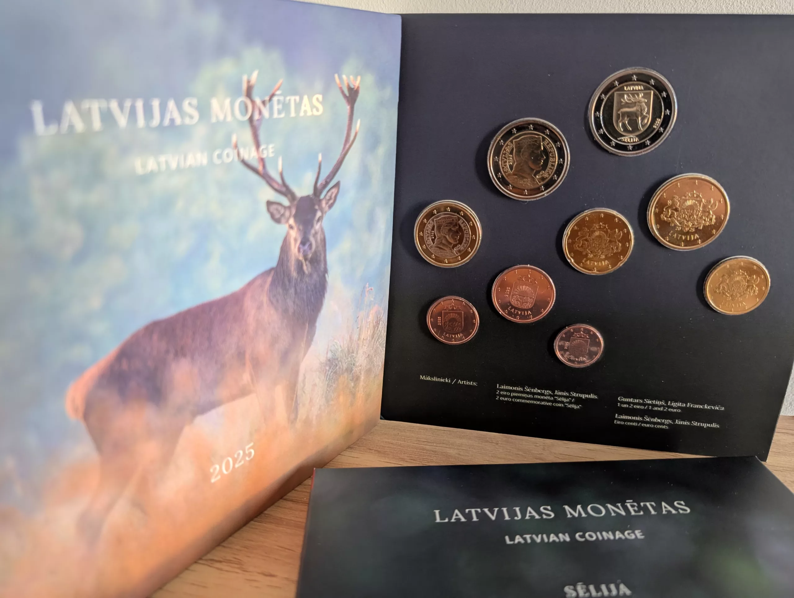 Coffret BU Lettonie 2025 – Sēlija