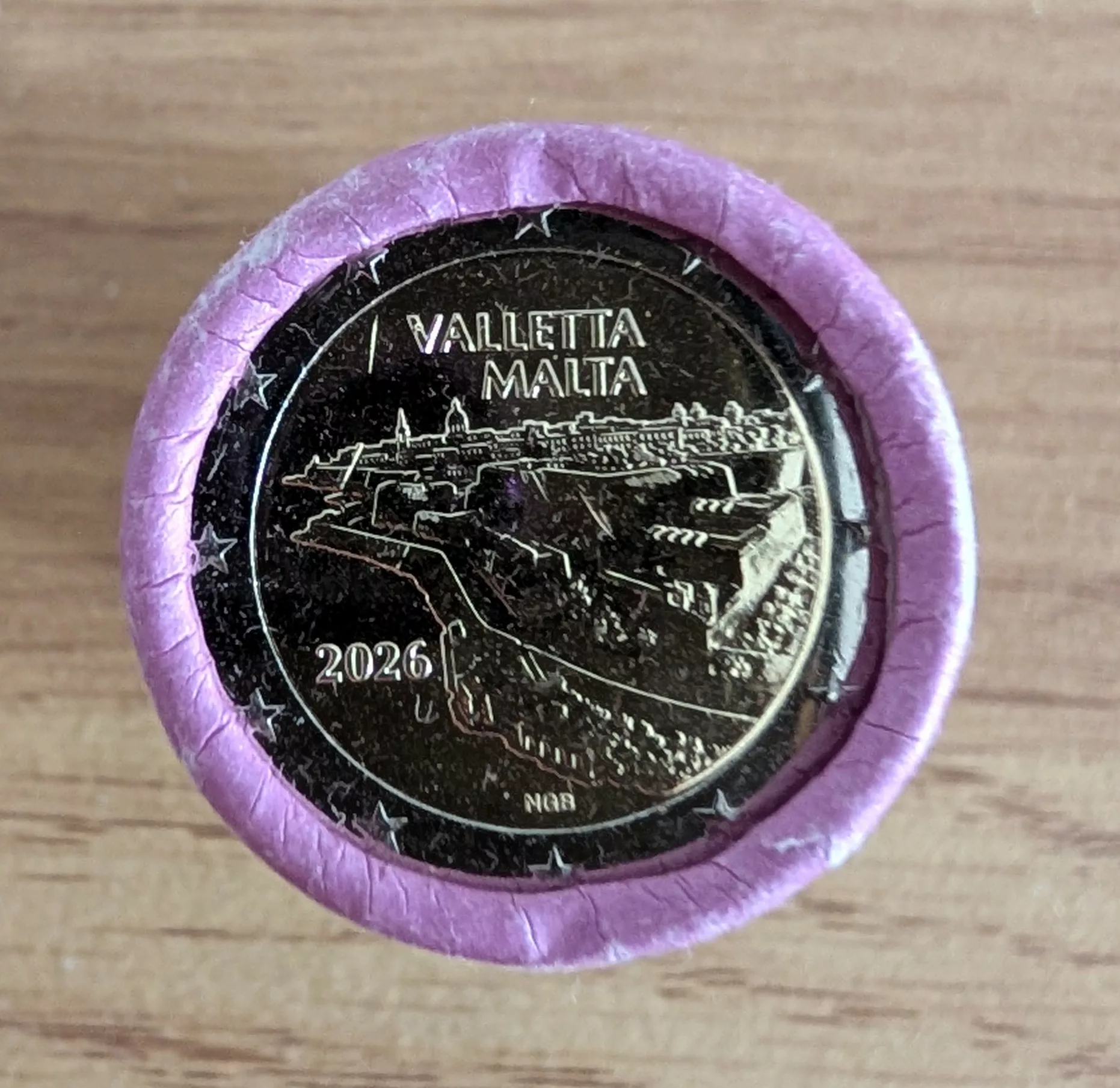 Pièce 2€ Malte 2026 UNC – La Valette