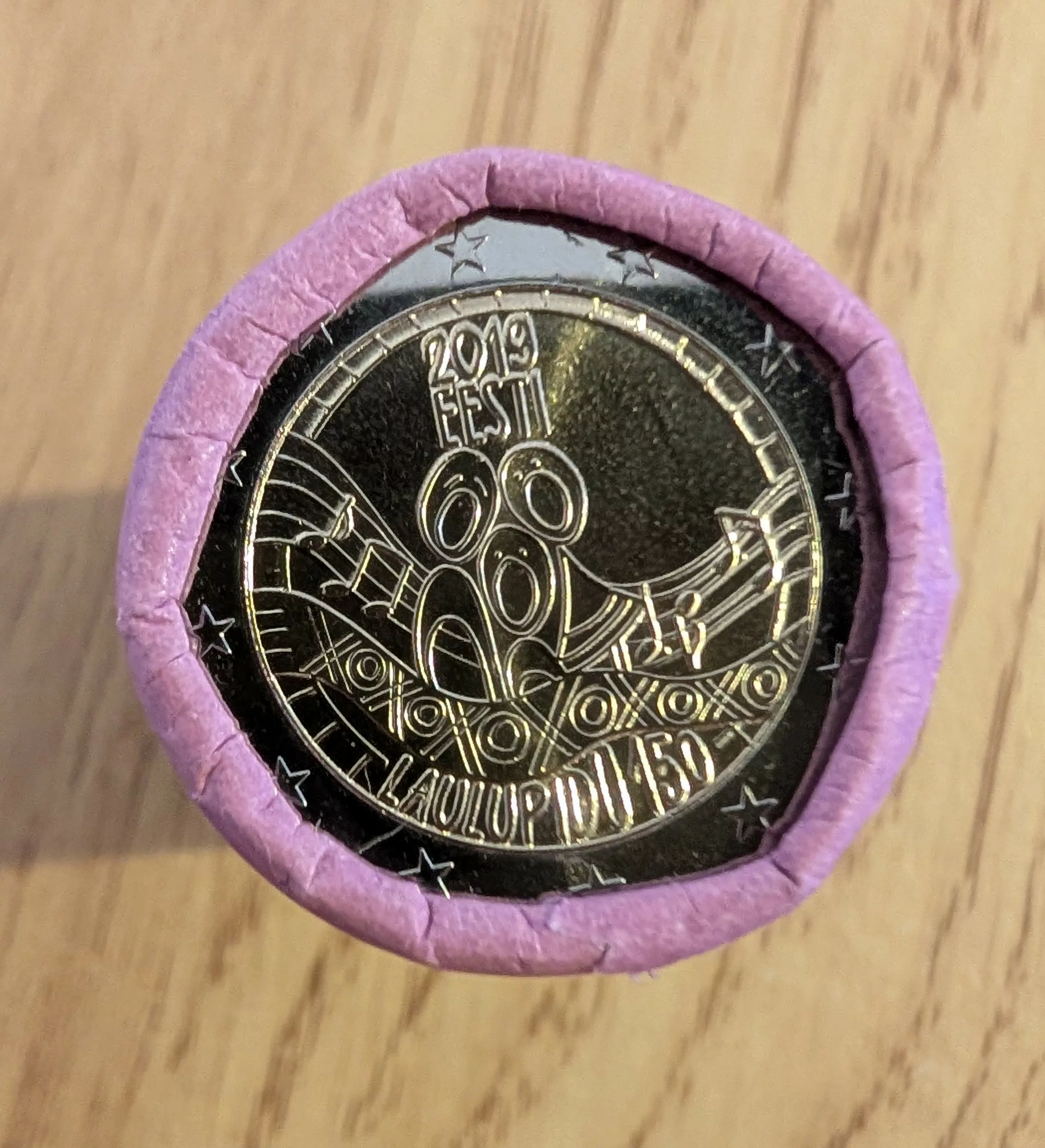 Pièce 2€ Estonie 2019 UNC – 150e anniversaire du premier festival de la chanson estonienne