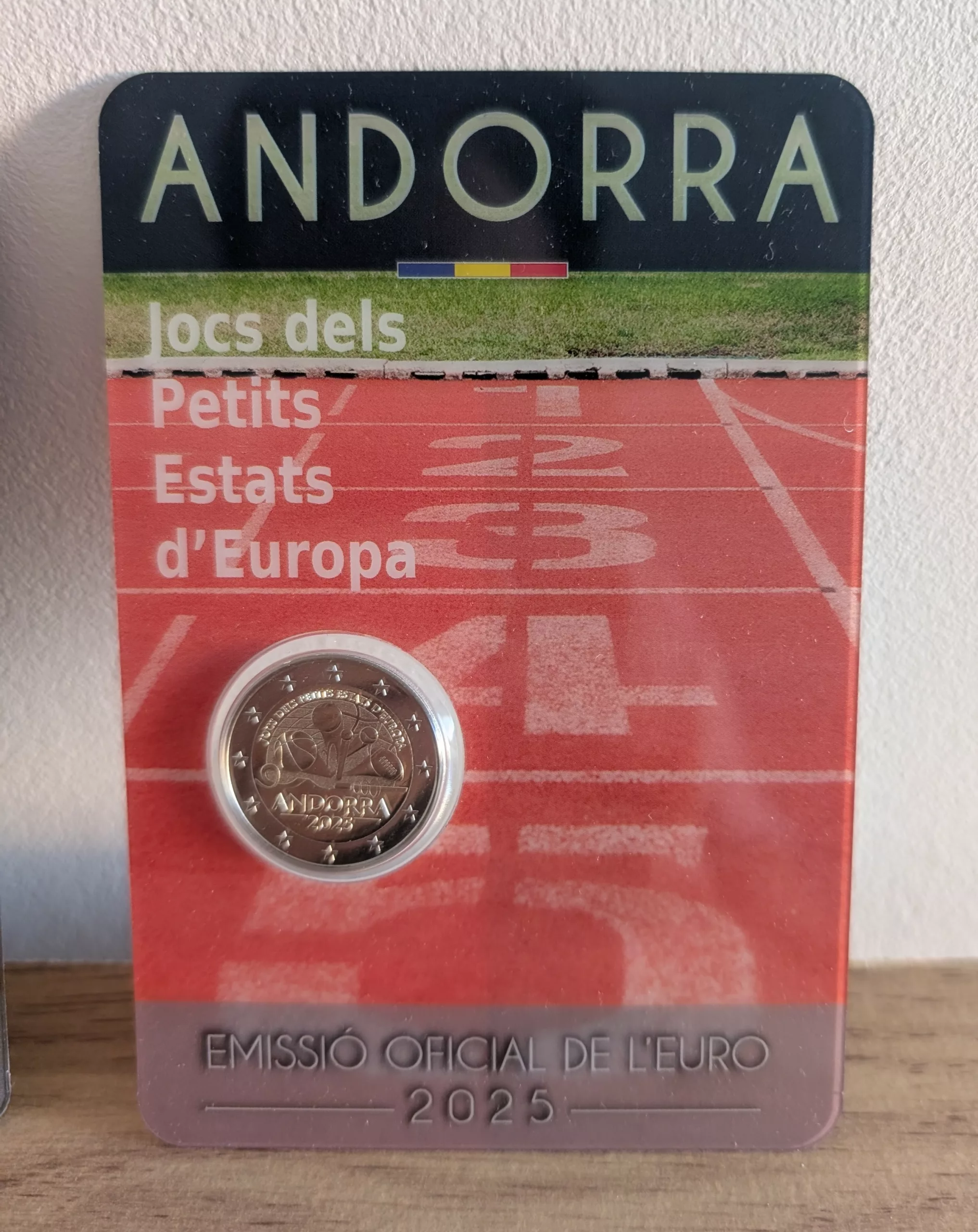 Coincards Andorre 2025 BU