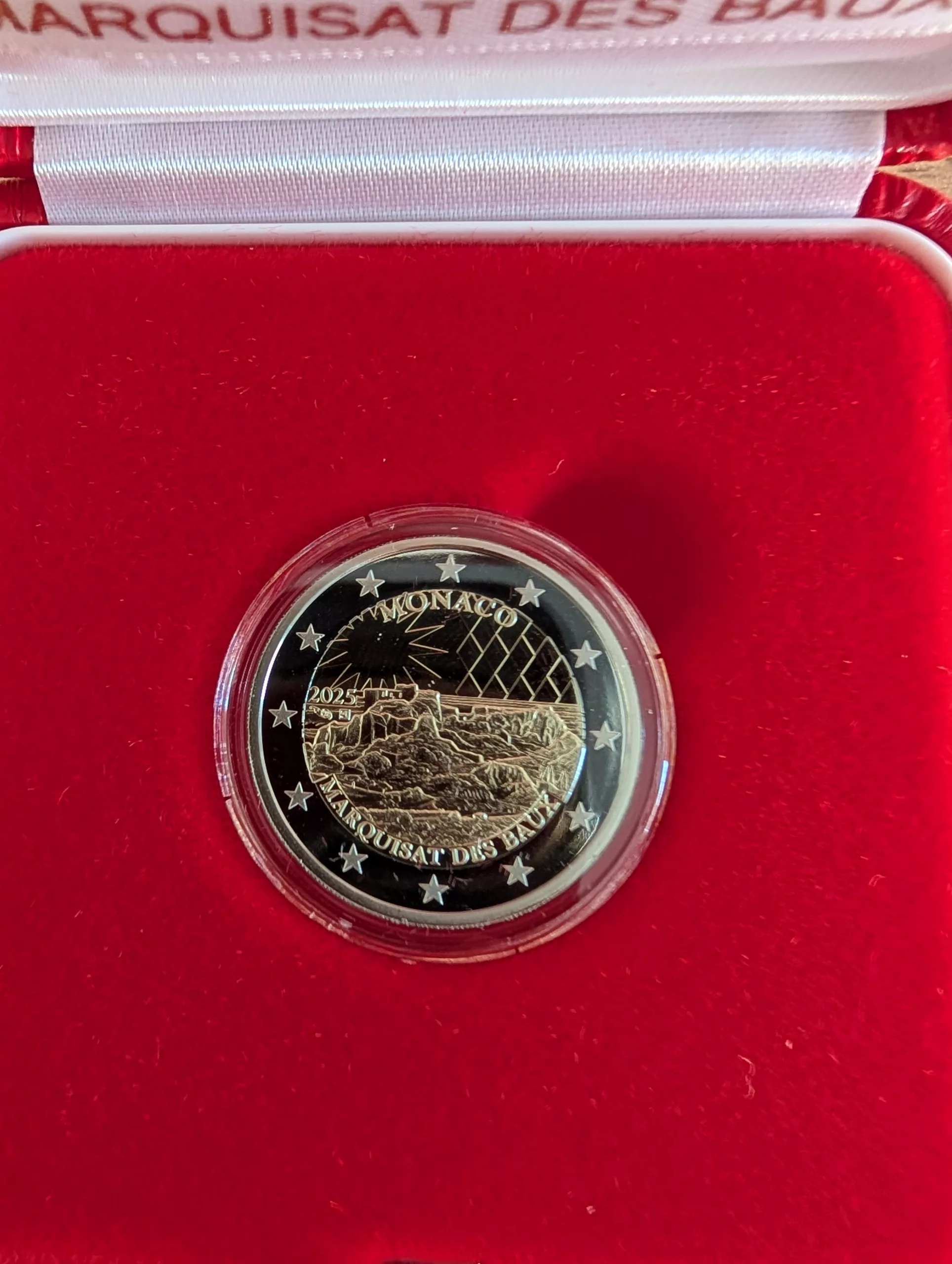 2€ BE Monaco 2025 – Marquisat des Baux