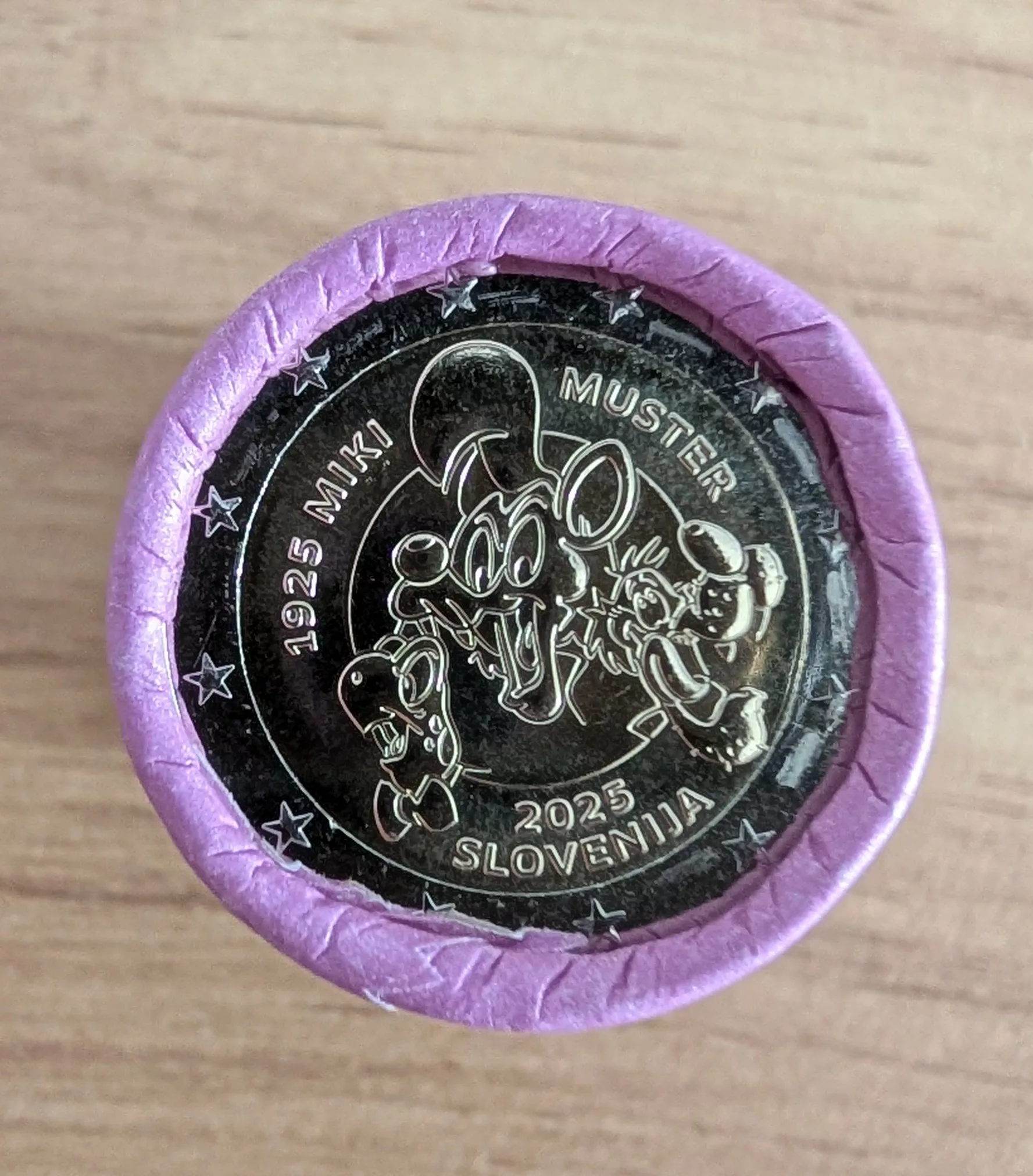 2€ UNC Slovénie 2025 – Miki Muster