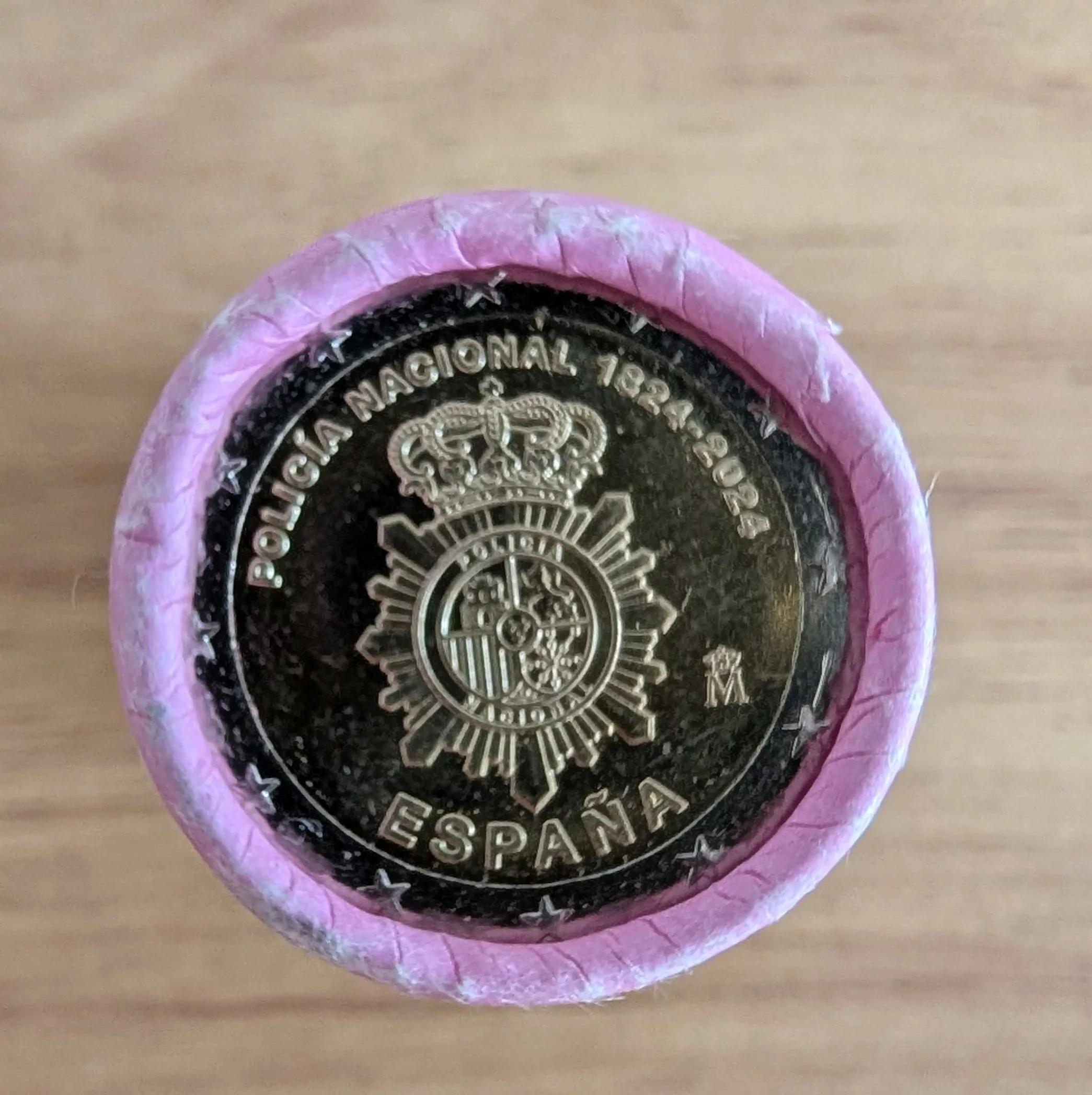 Pièce 2€ Espagne 2024 UNC – Police nationale