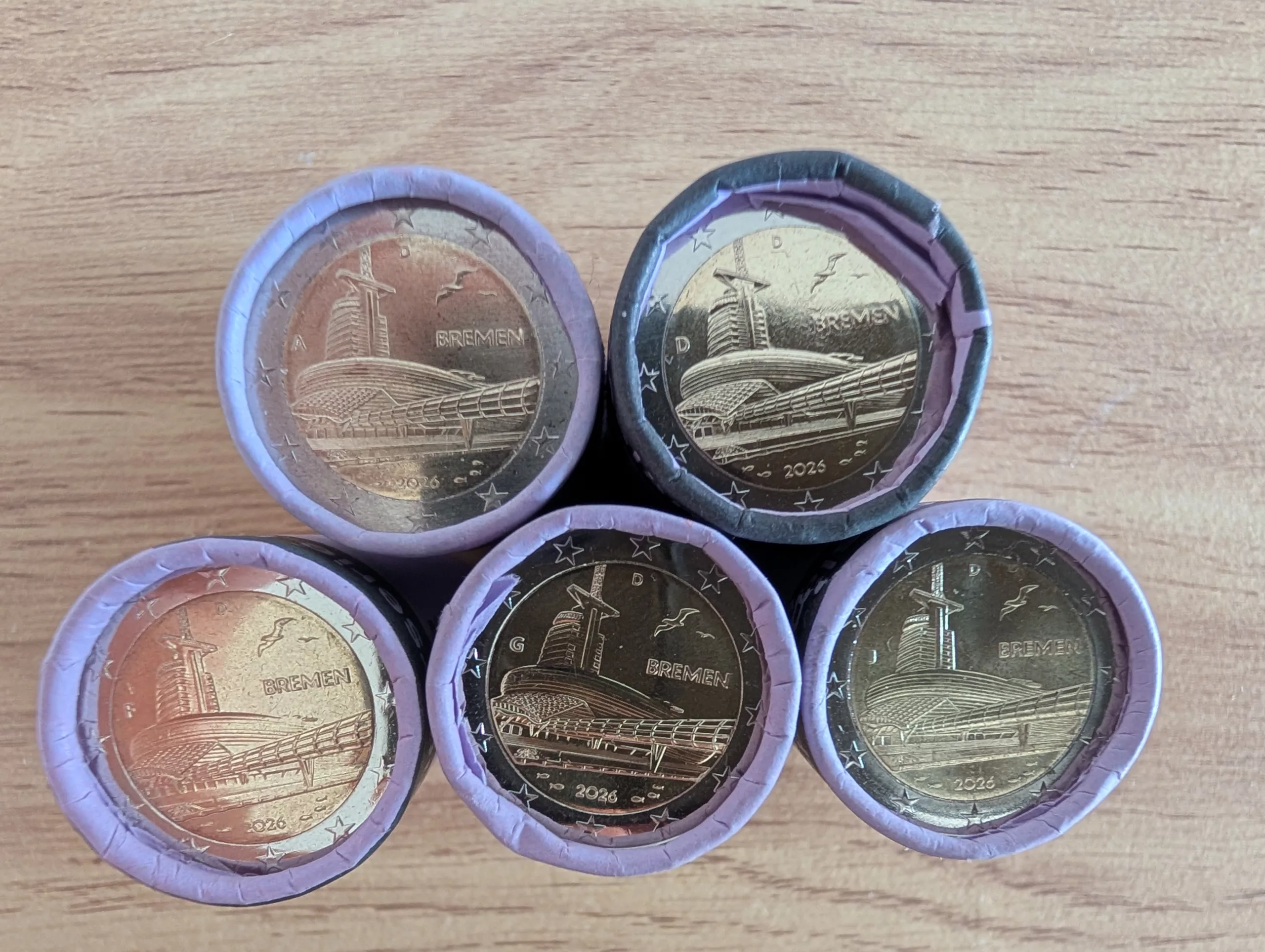 2€ UNC Allemagne 2026 – Brême Maison du climat