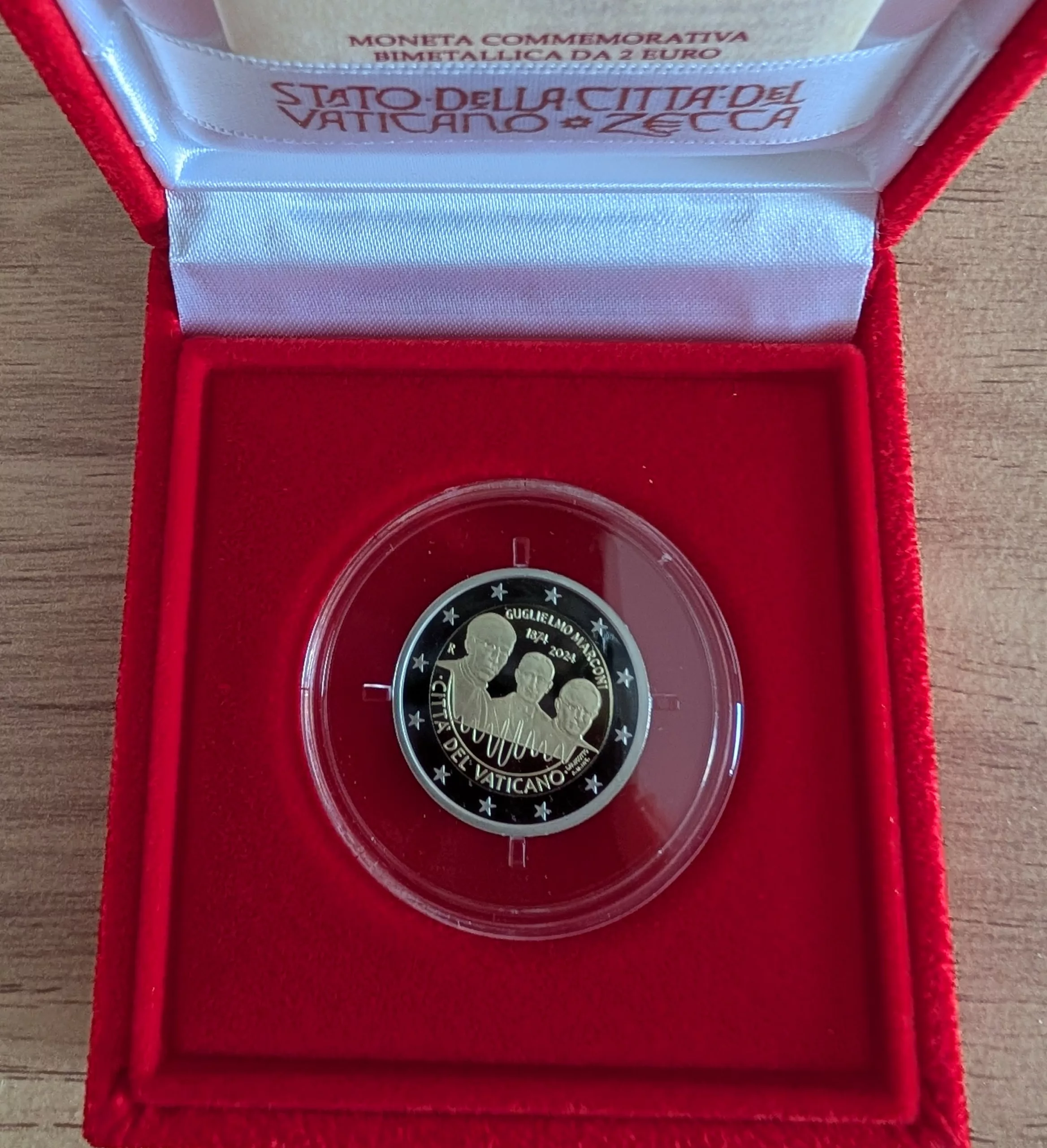 Coffret 2€ BE Vatican 2024 – Guglielmo Marconi