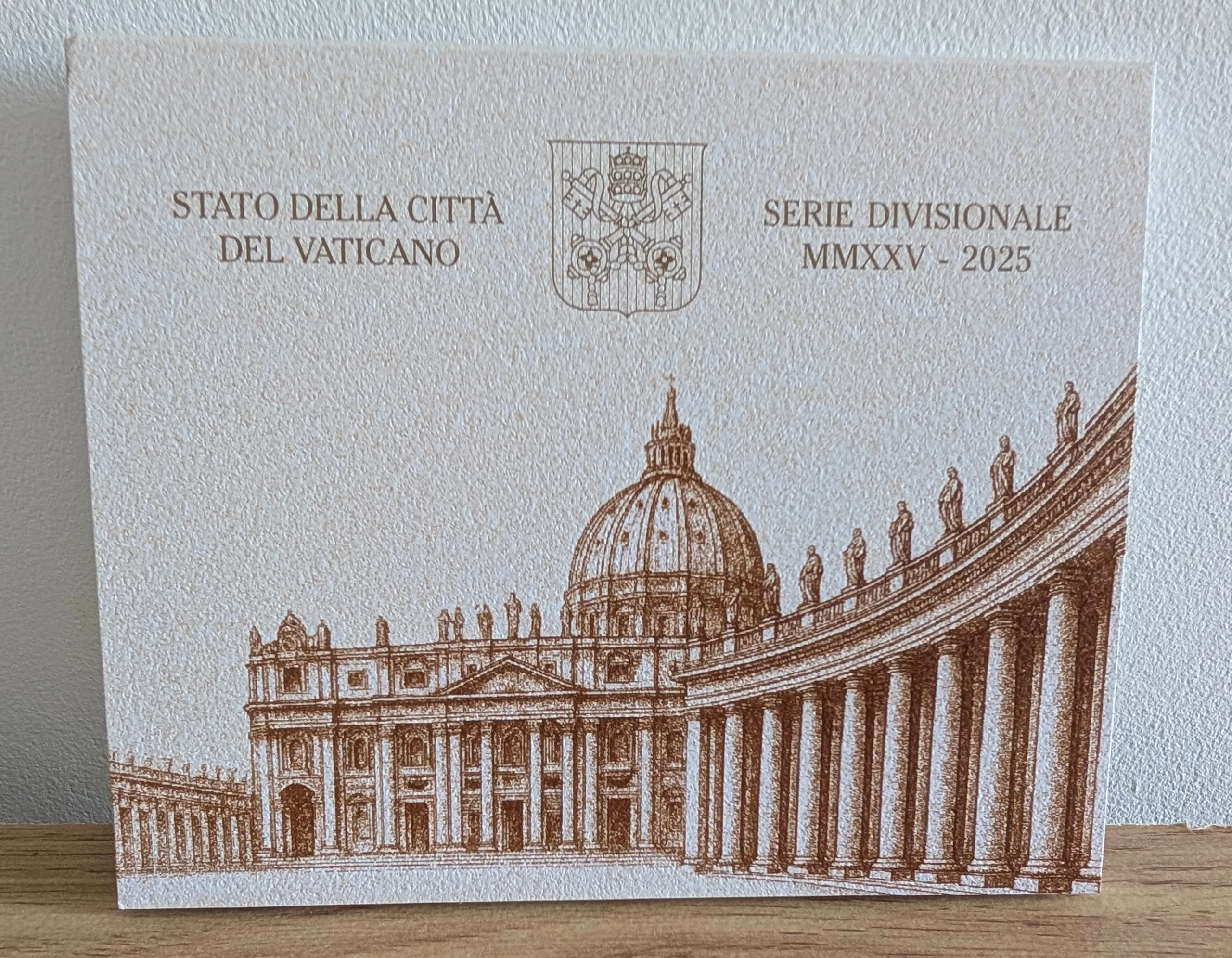 Coffret BU Vatican 2025 – 8 pièces