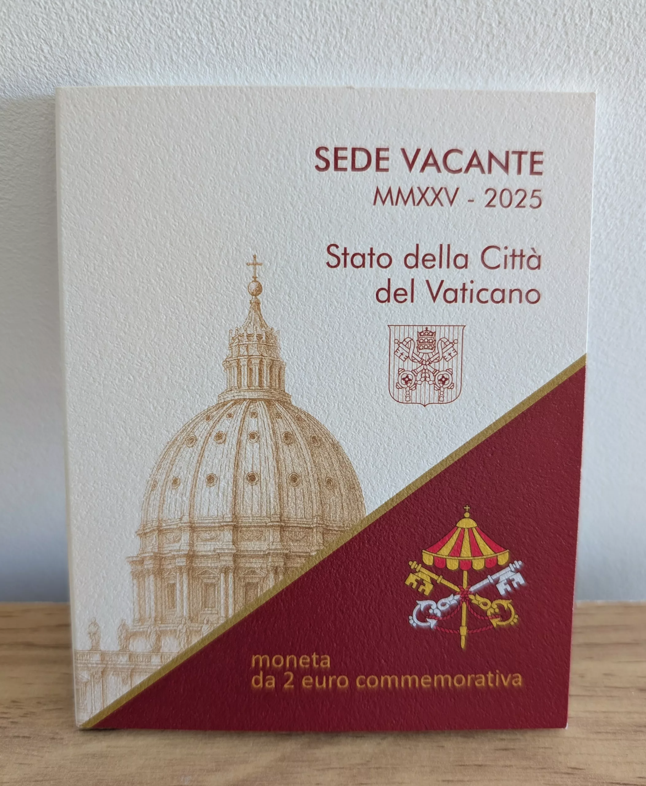 Coffret 2€ BU Vatican 2025 – Sede Vacante MMXXV