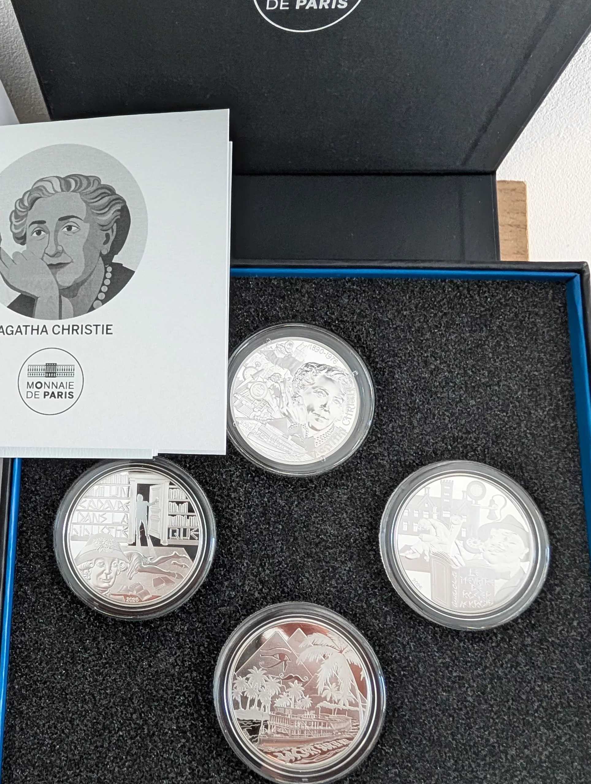 Coffret BE France 2026 – Agatha Christie