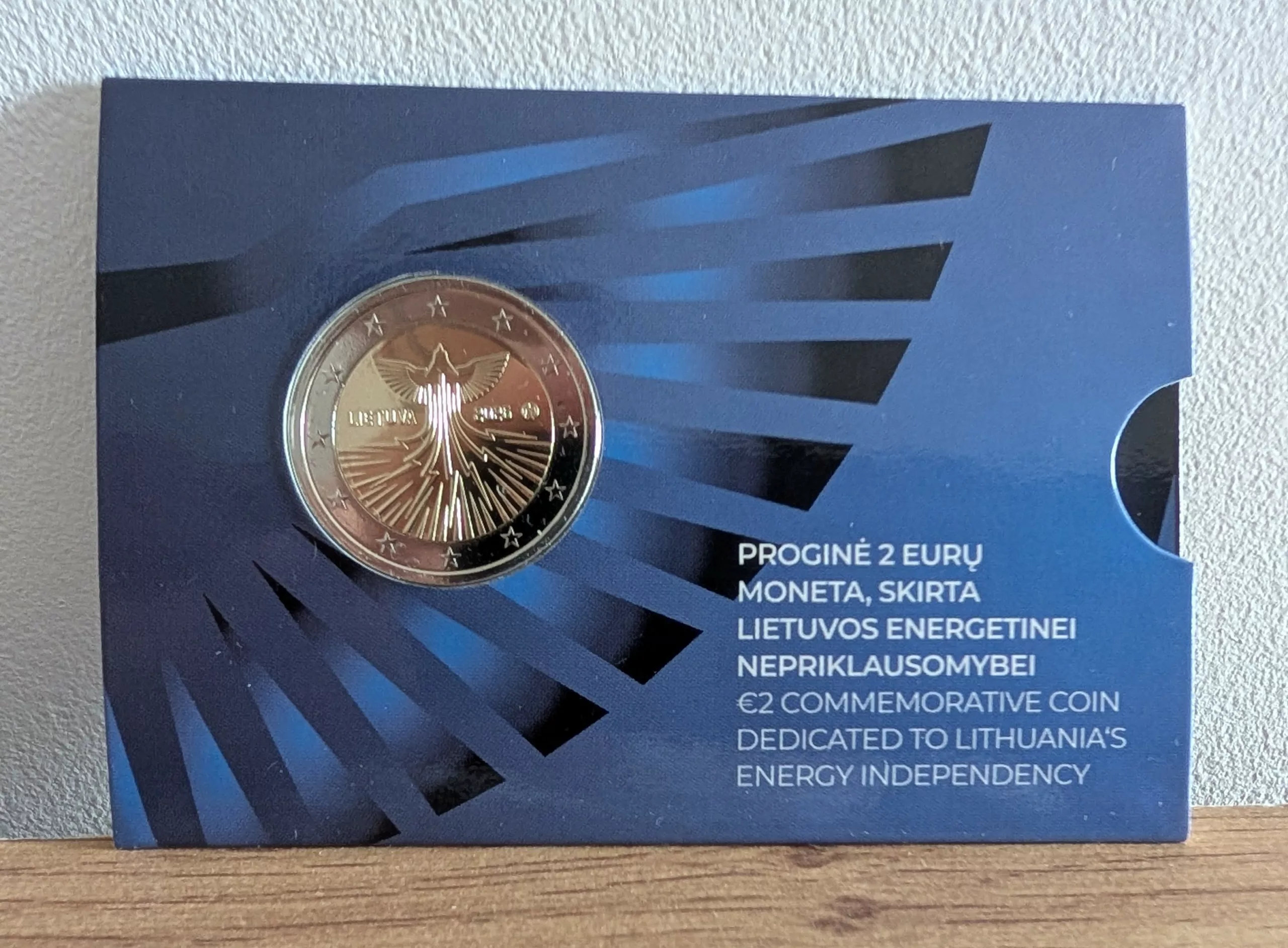 Coincard 2€ Lituanie 2026 – Indépendance énergétique