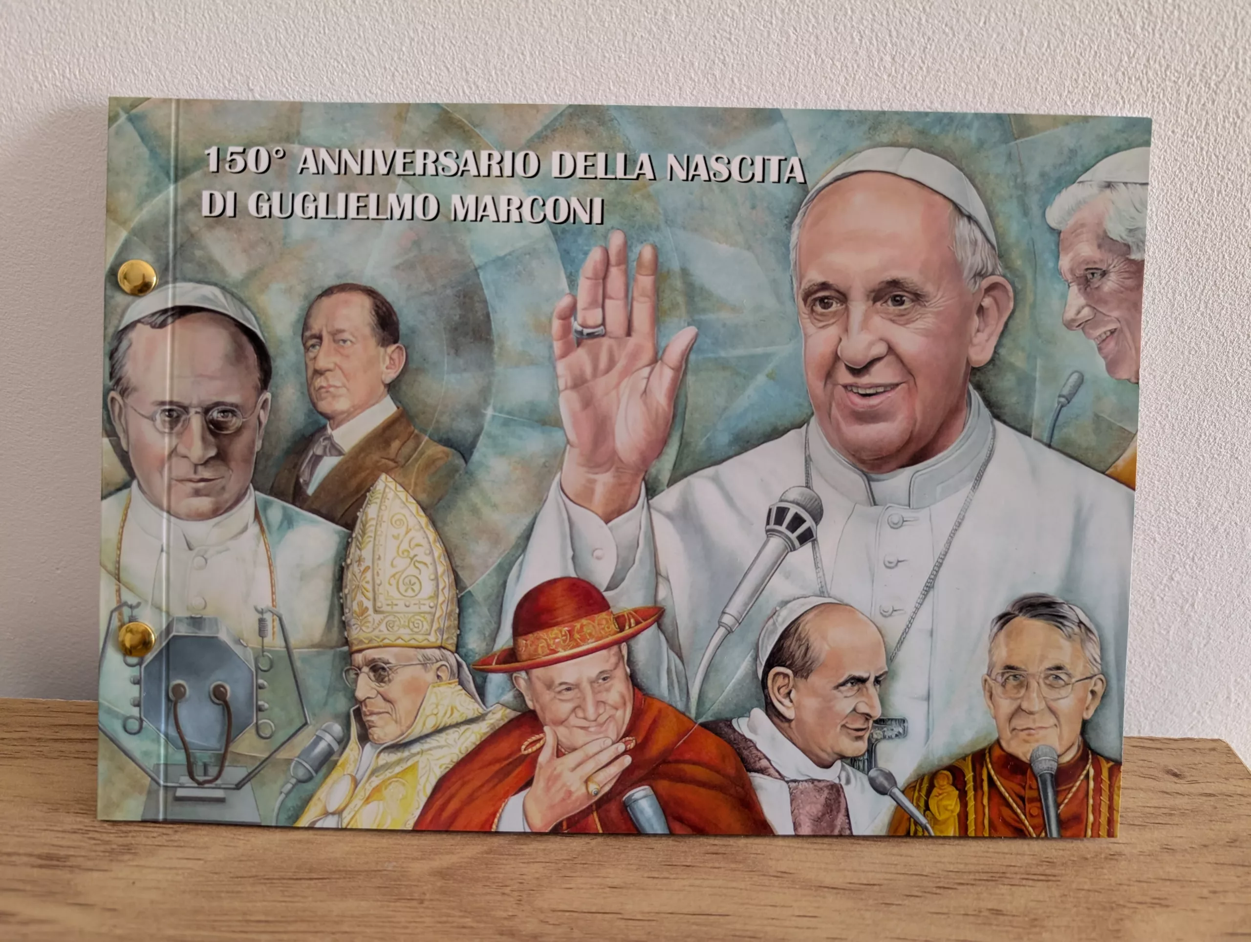 Enveloppe philatélique numismatique Vatican 2024