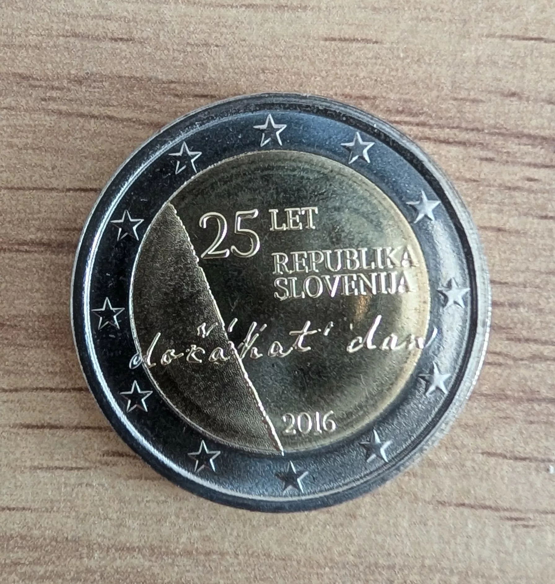 Pièce 2€ Slovénie 2016 UNC – Indépendance
