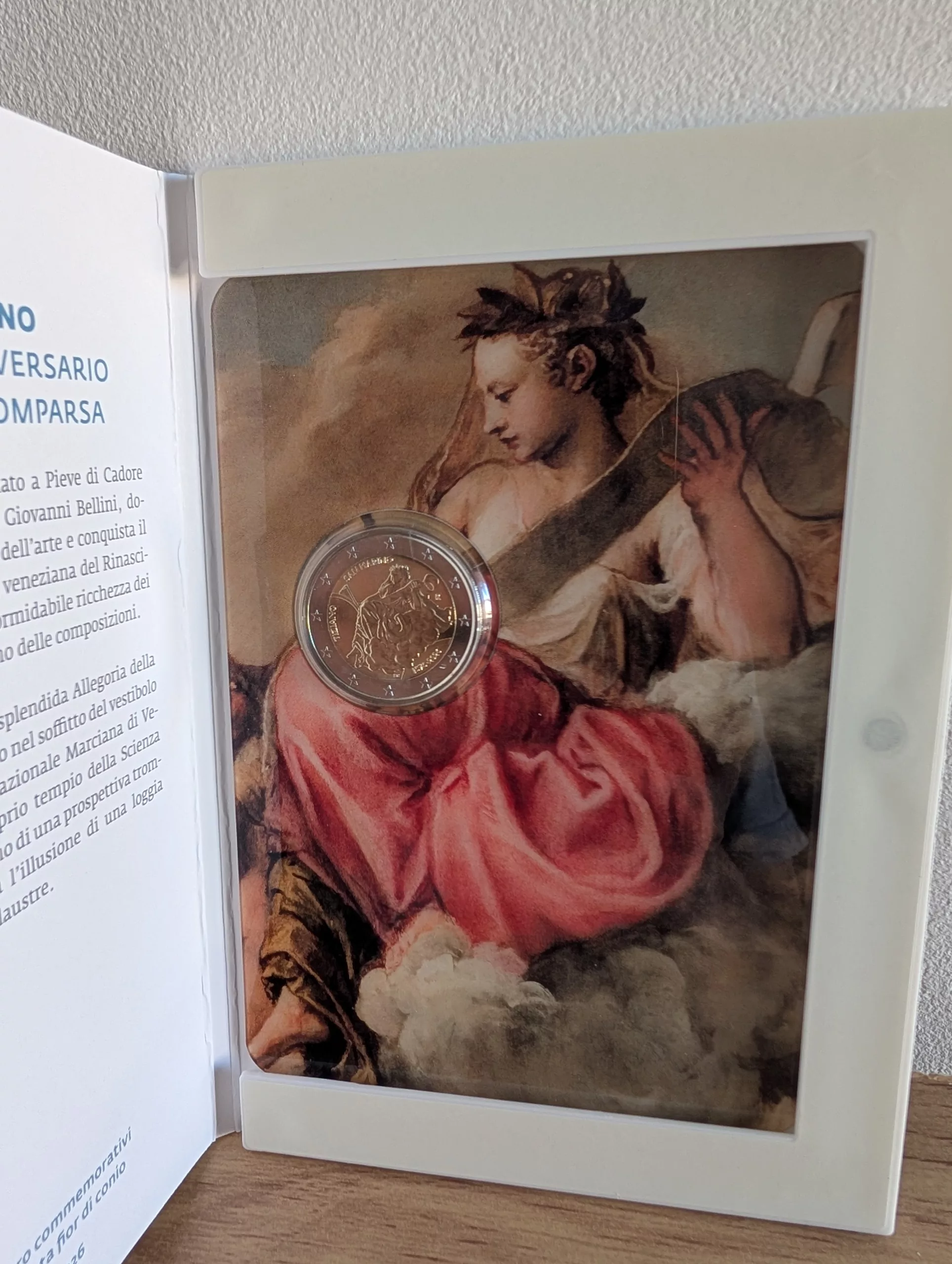 2€ BU Saint Marin 2026 – Mort de Titien