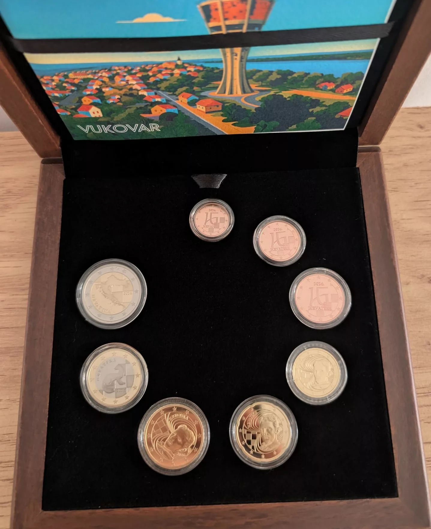 Coffret BE Croatie 2026 Vukovar