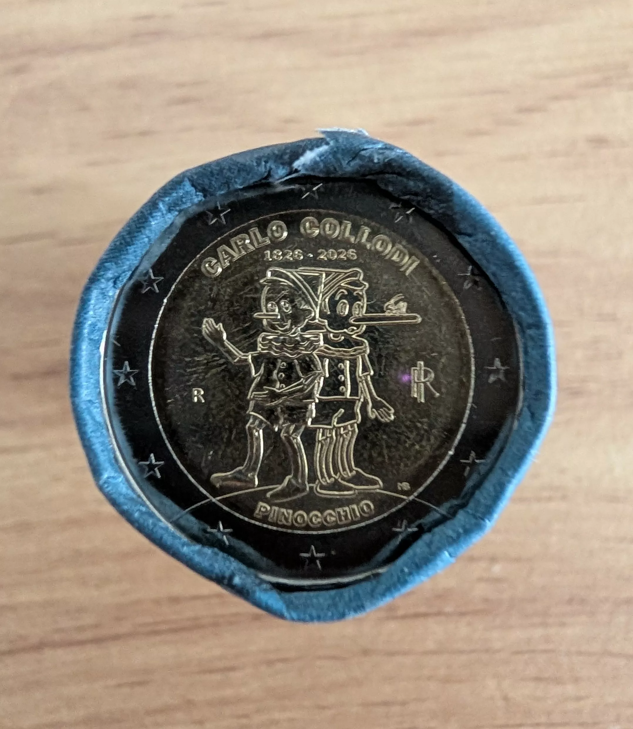 Pièce 2€ UNC Italie 2026 – Pinocchio