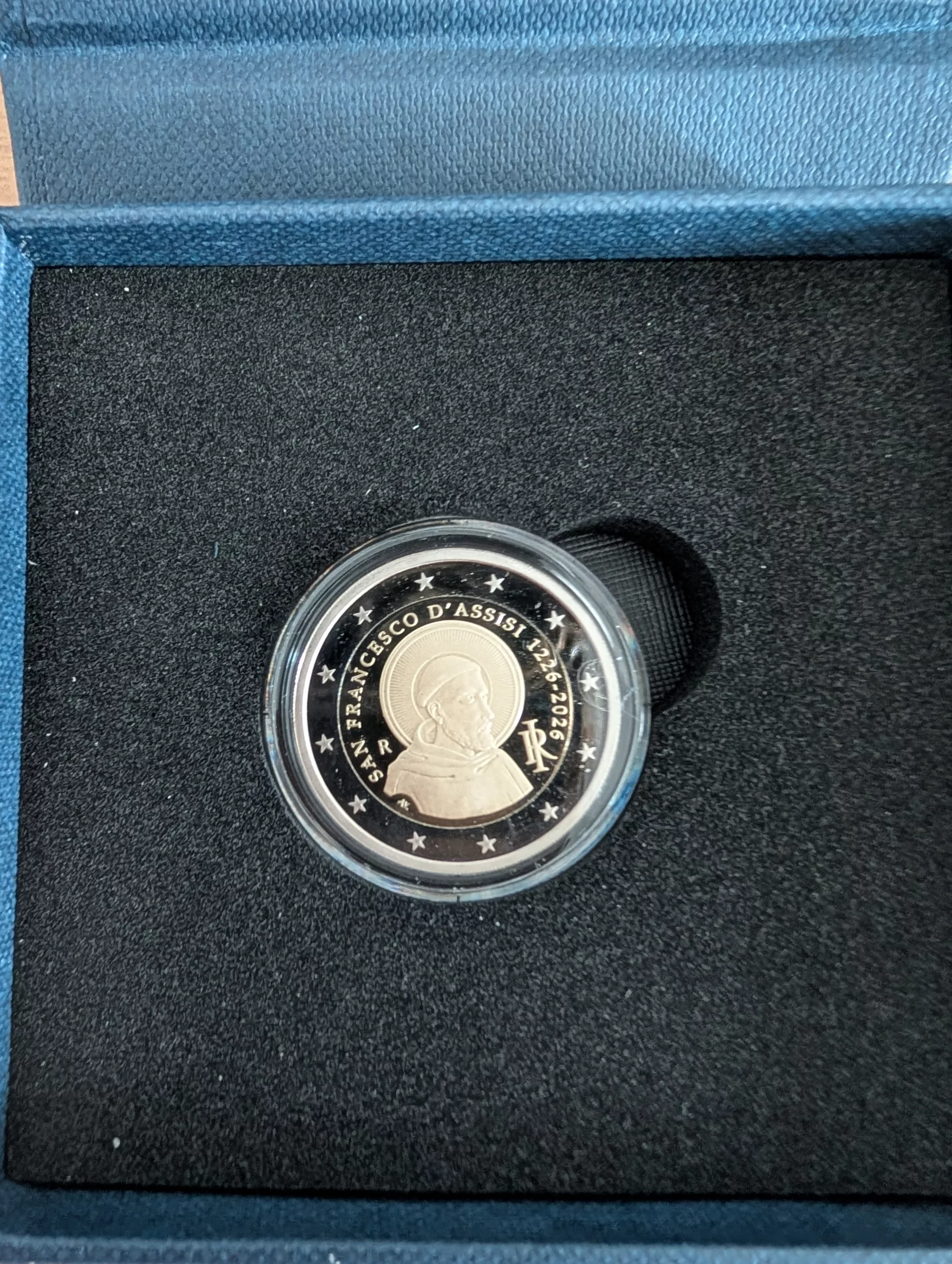 Coffret 2€ BE Italie 2026 – François d&rsquo;Assise
