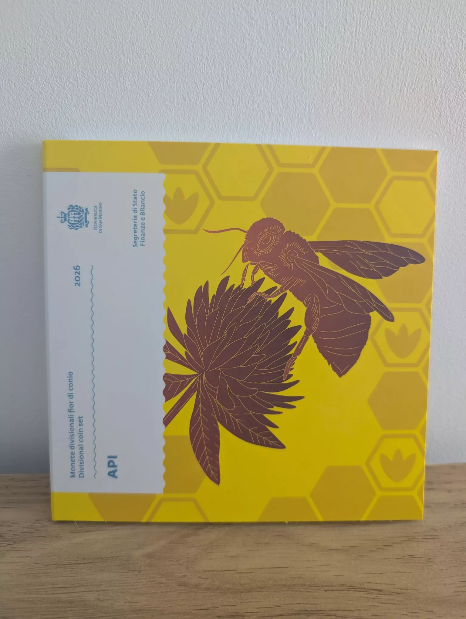Coffret euros BU Saint Marin 2026 – 9 pièces