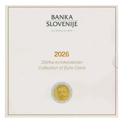 Coffret BE Slovénie 2026