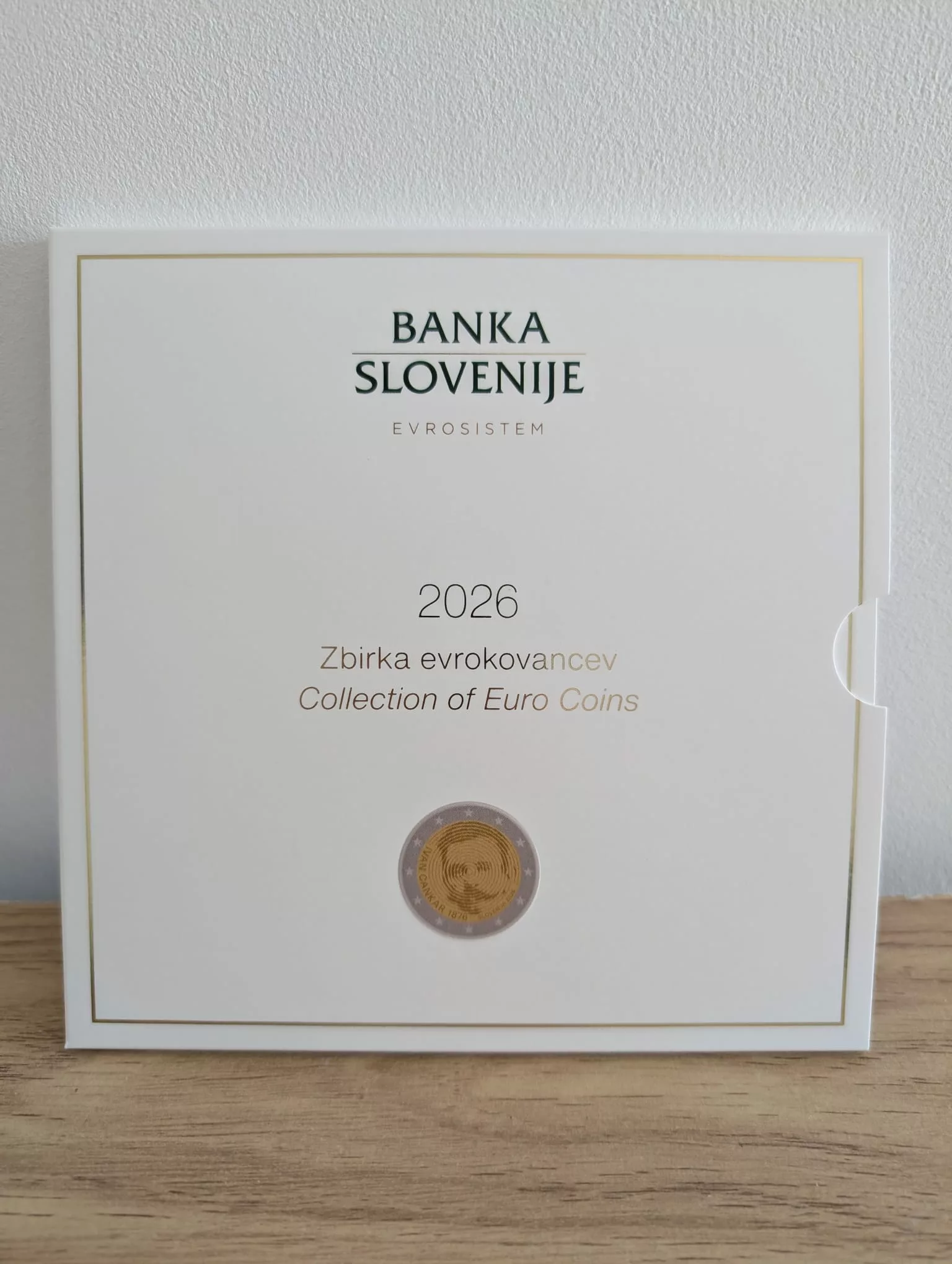 Coffret BE Slovénie 2026
