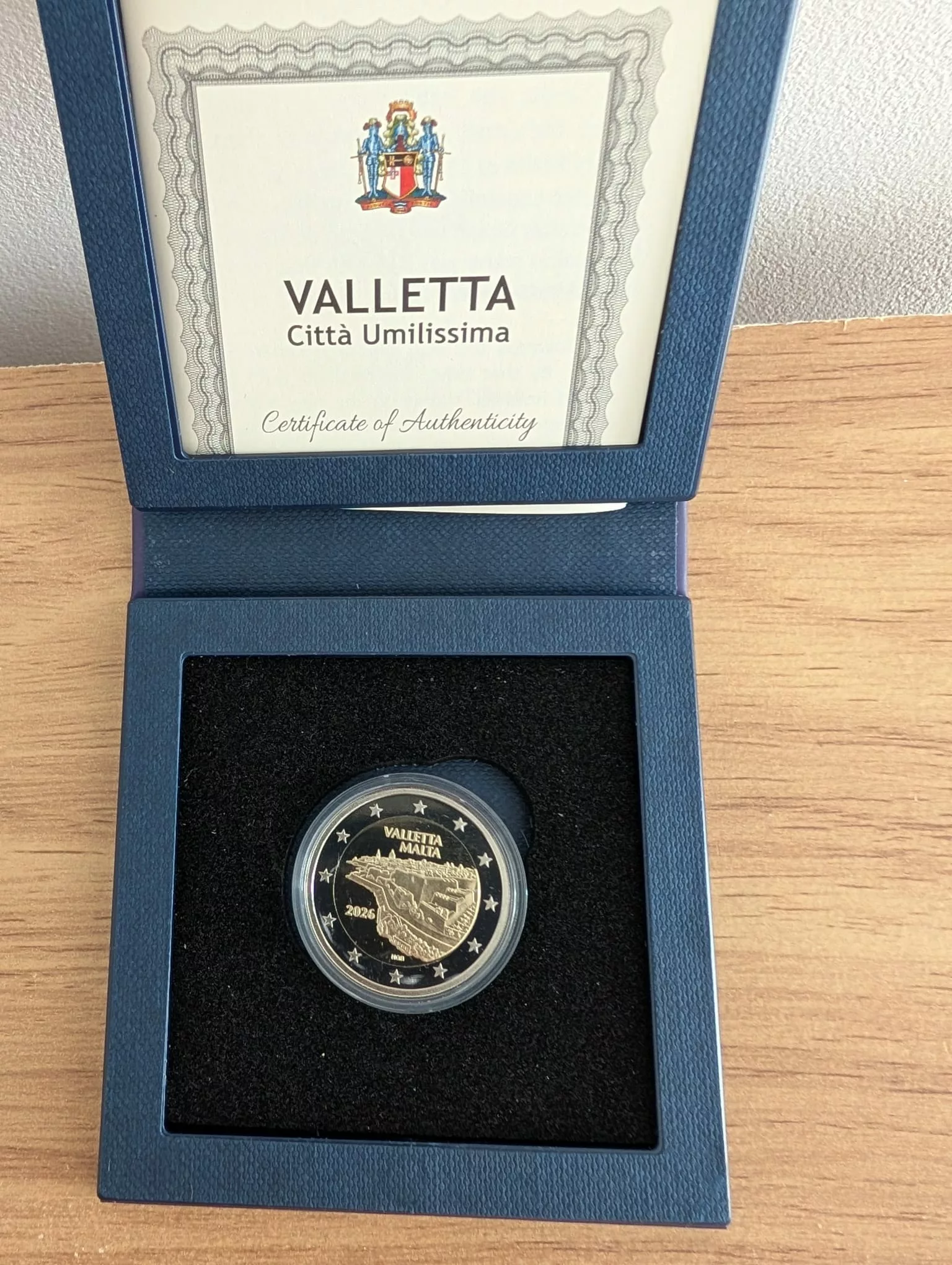 Coffret 2€ BE Malte 2026 La Valette
