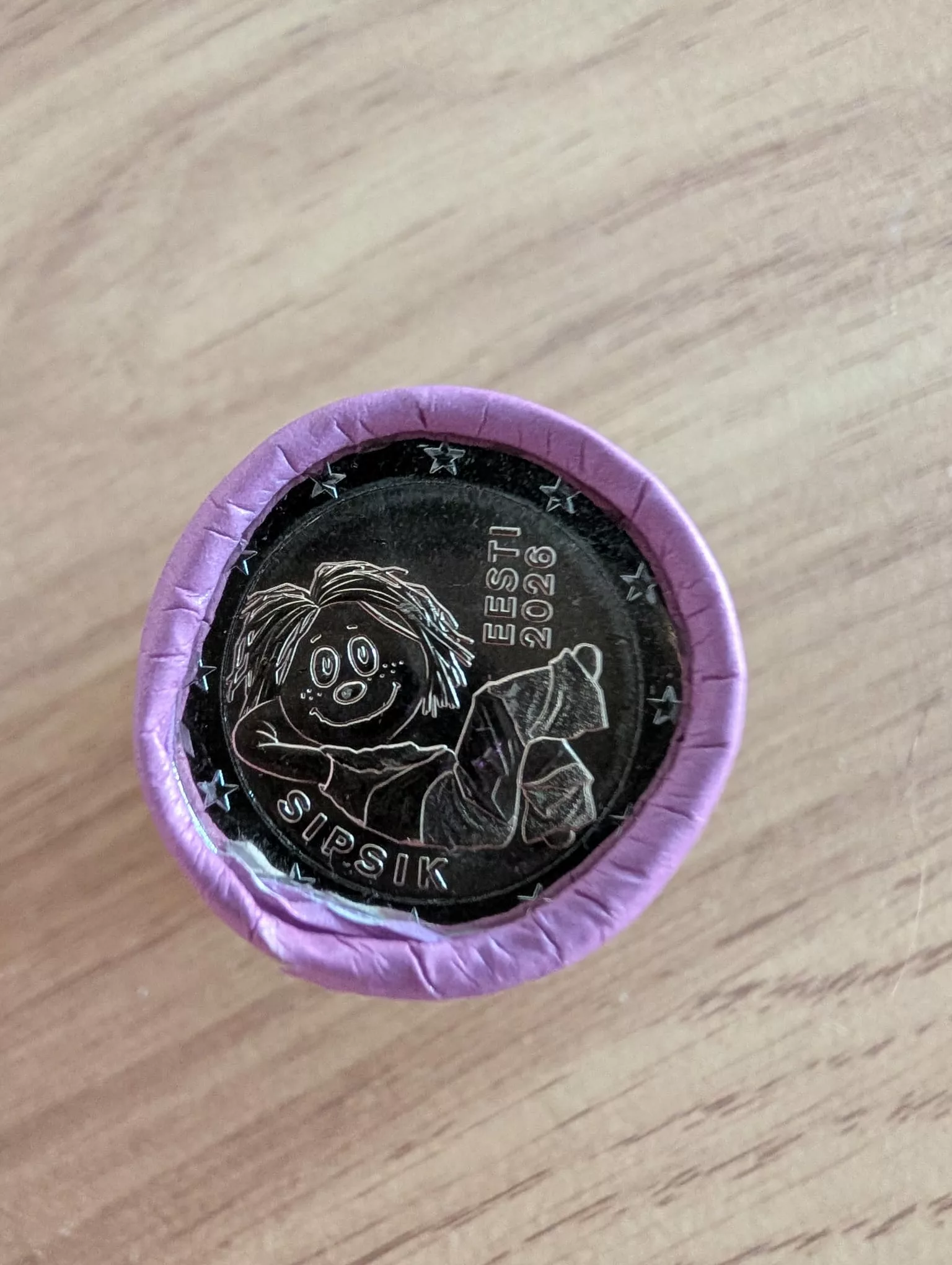 Pièce 2€ Estonie 2026 UNC – Sipsik