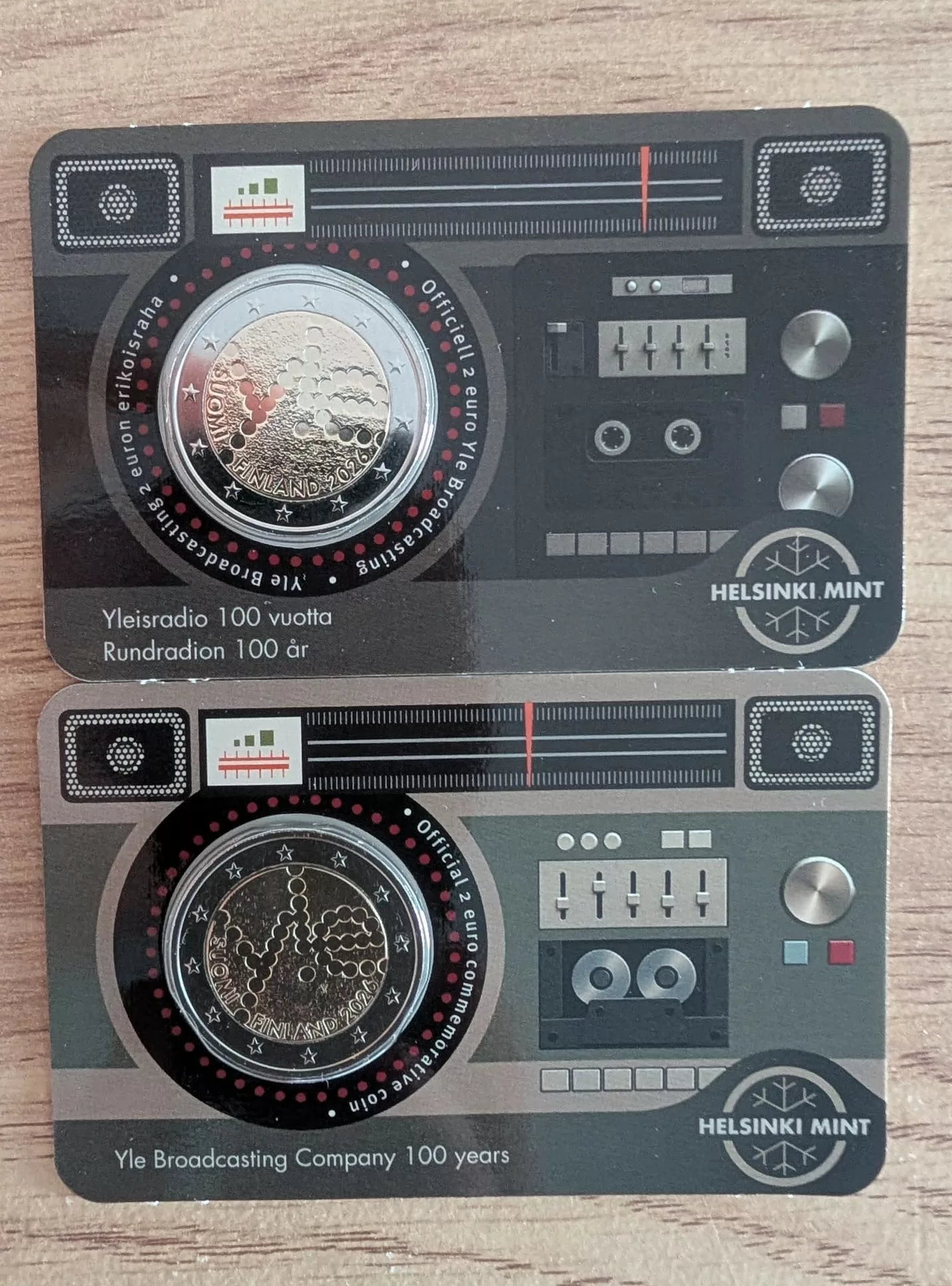 Coincards BU Finlande 2026 Radiodiffusion