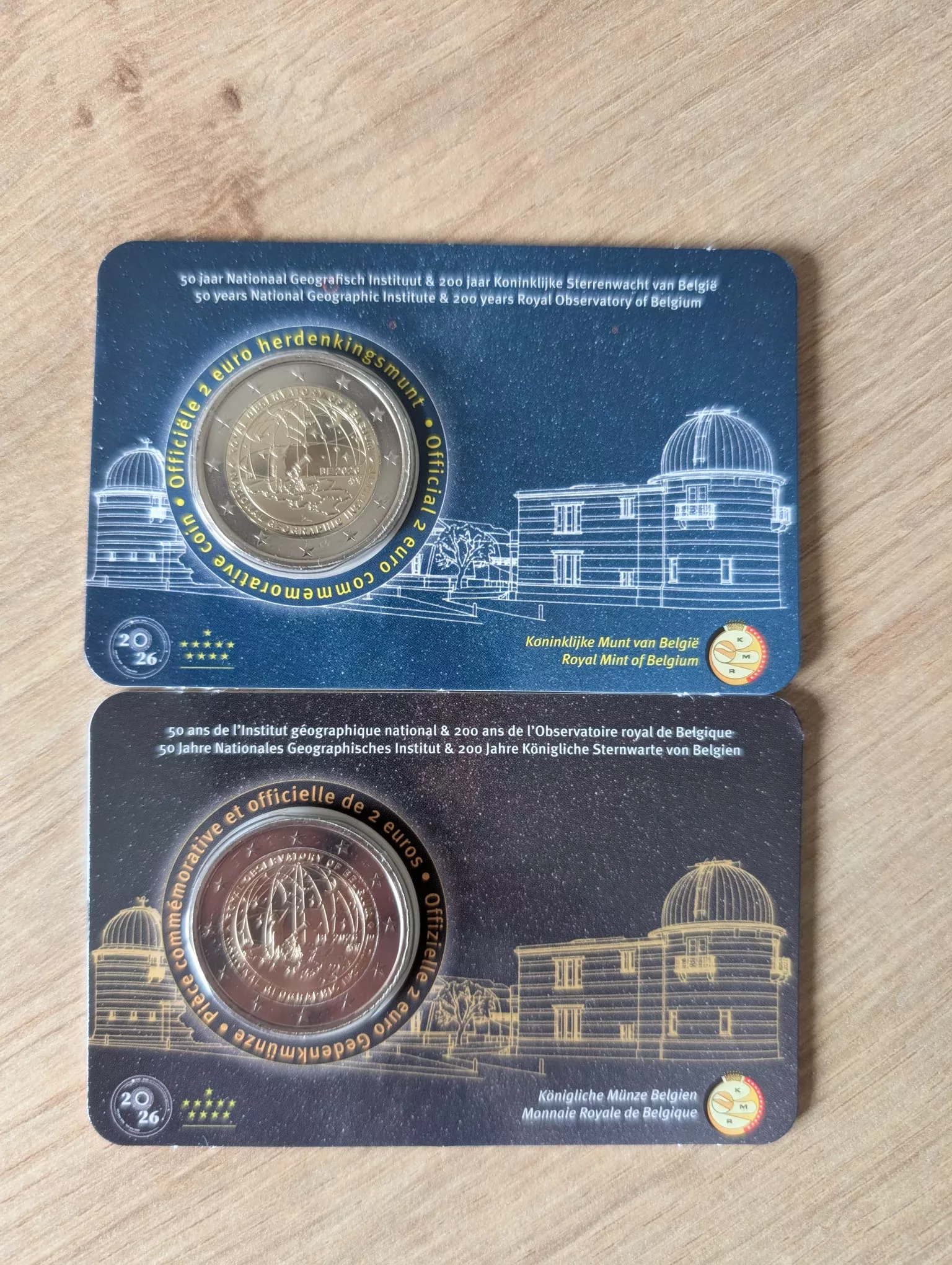 Coincards BU Belgique 2026 l’Institut géographique national